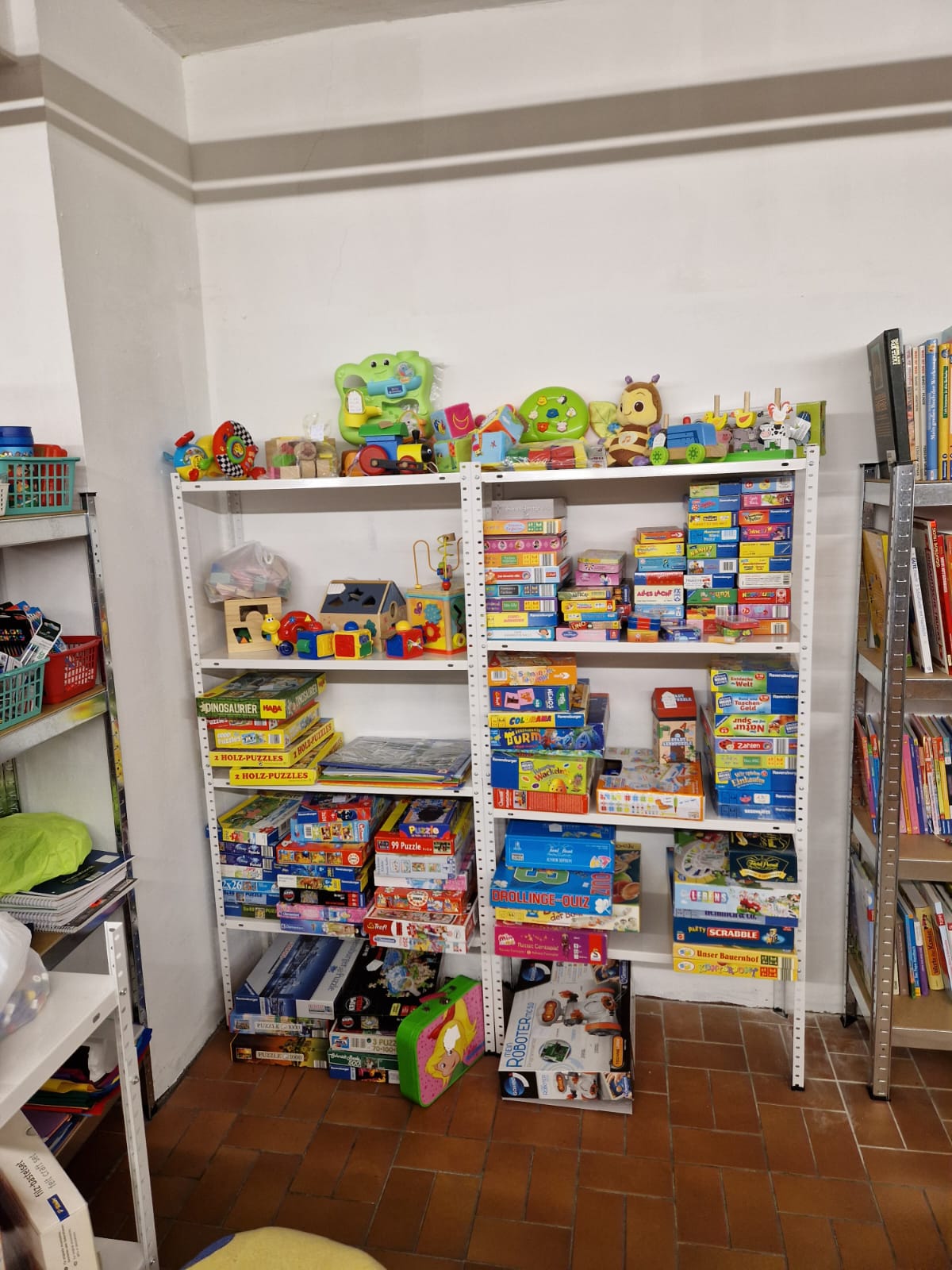 Spielzeug und Puzzles